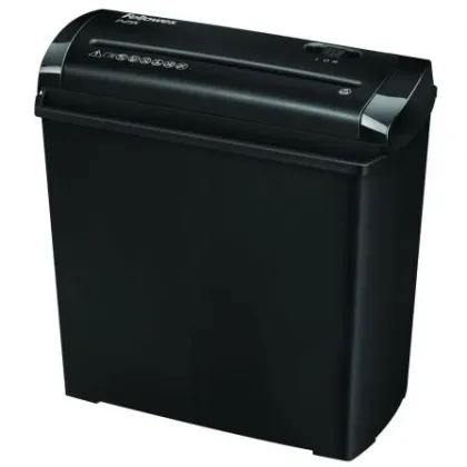 Fellowes Destructora P-25S/ Corte en Tiras de 7mm/ Negra