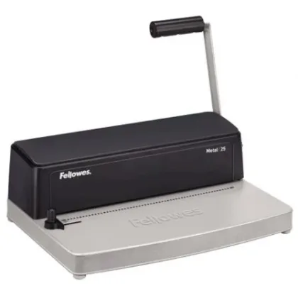 Fellowes Encuadernadora Metal 25 Grafito