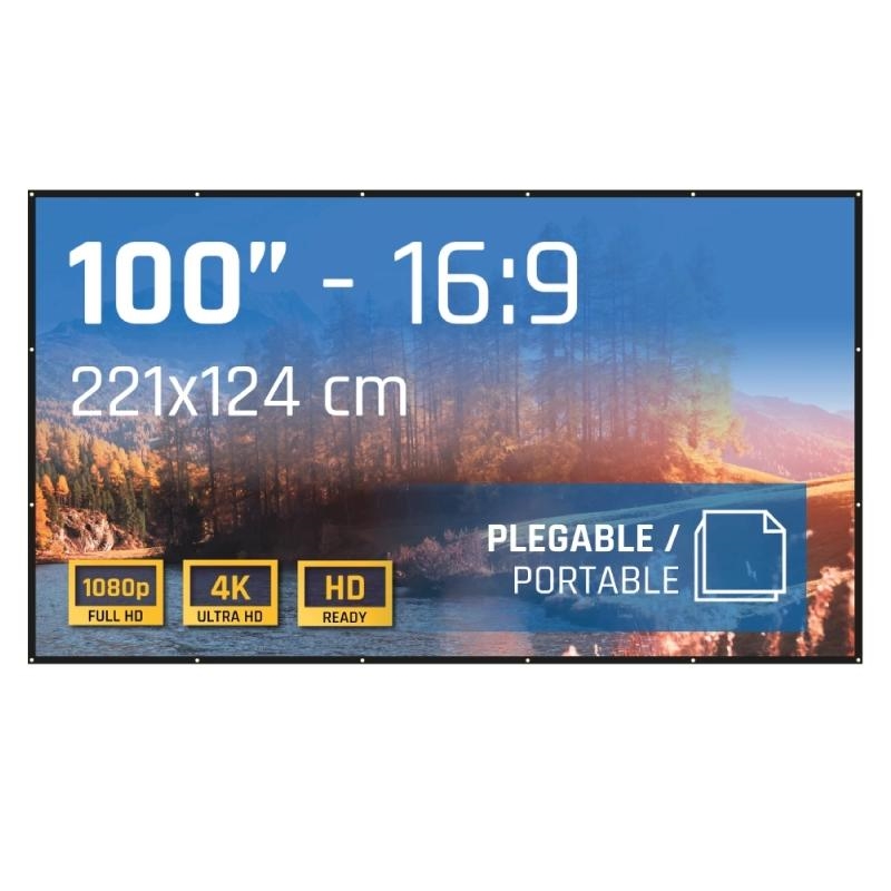 iggual Pantalla plegable Eco-Cost 100" 16:9