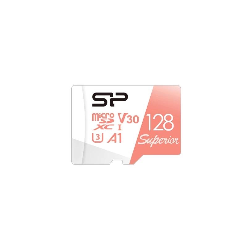Silicon Power Sp MicroSDXC 128GB Clase 10 V30 A1