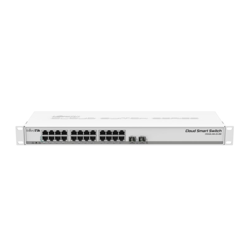 Switch Mikrotik CSS326-24G-2S+RM 26 Puertos – RJ45