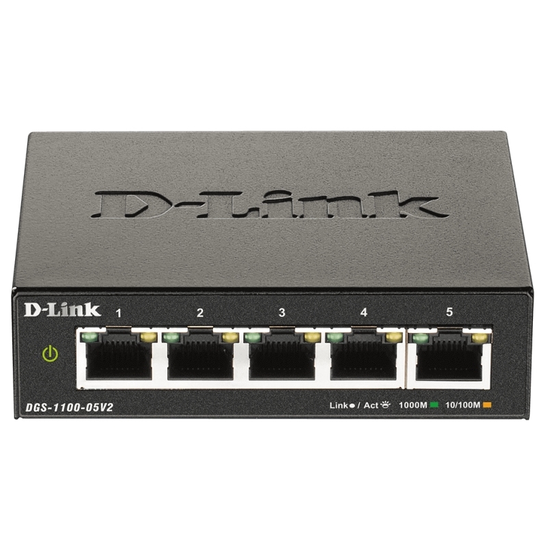 D-LINK DGS-1100-05V2 5xGigabit EasySmart