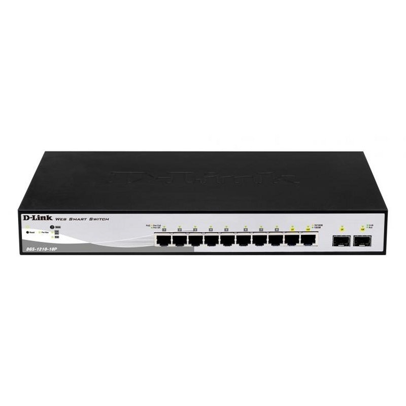 D-LINK DGS-1210-10P/E 8xGB POE 2xSFP
