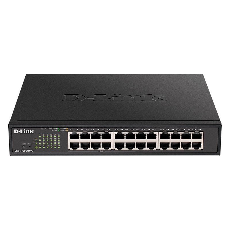 D-LINK DGS-1100-24PV2/E 12xGb POE 12xGb