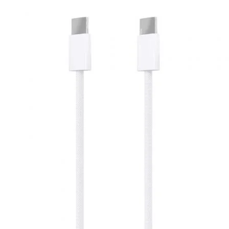 Cable USB 2.0 Tipo-C Aisens A107-0856/ USB Tipo-C Macho - USB Tipo-C Macho/ Hasta 60W/ 480Mbps/ 2m/ Blanco