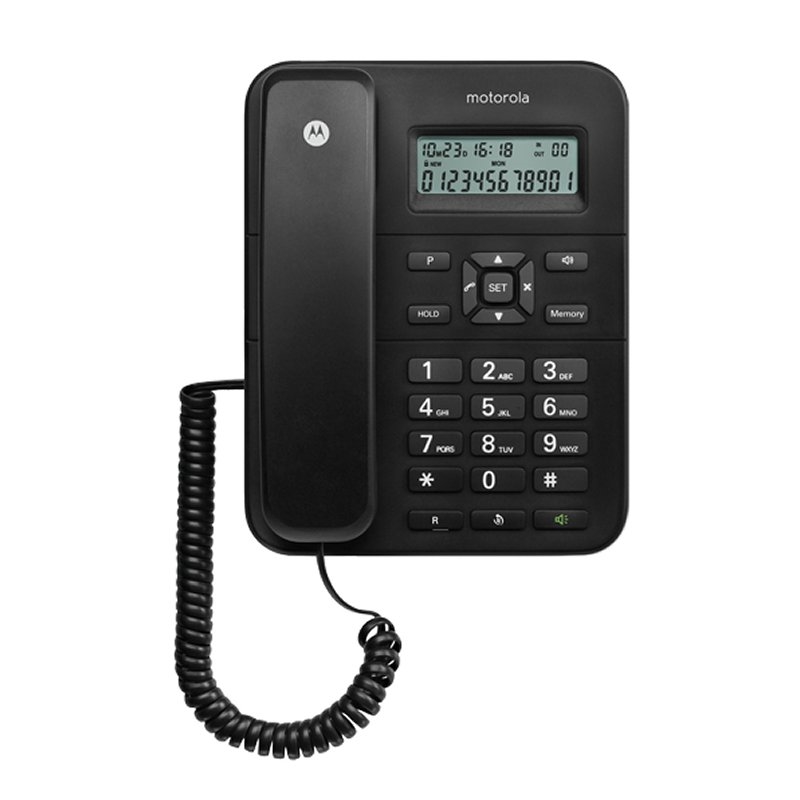 Motorola CT202 Telefono Ml Id LCD Negro