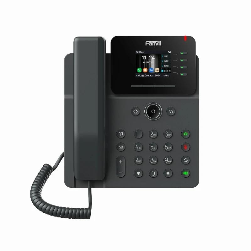 Fanvil V61G 4 líneas Sip Pantalla 2.4" Color POE 2