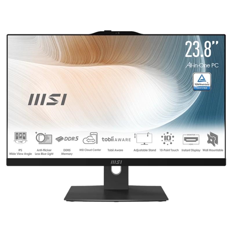 MSI AM242P-1498ES C7-150U 16GB 512GB Dos 24" Negro