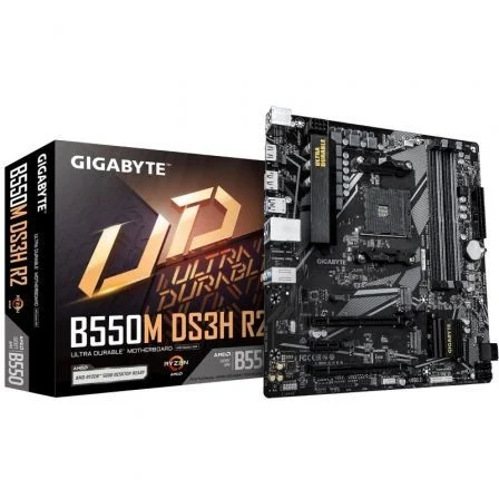 Gigabyte B550M DS3H R2 Socket AM4/ DDR4/ PCIe 4.0/ Micro Atx