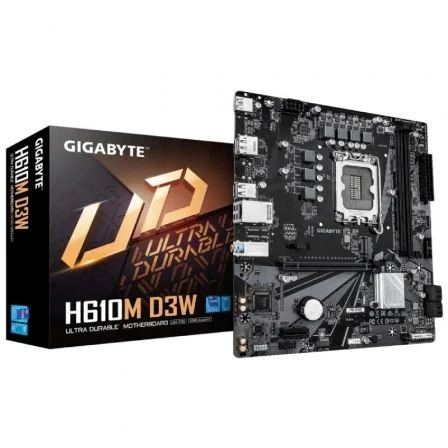 Gigabyte H610M D3W Socket 1700/ DDR5/ PCIe 4.0/ Micro Atx