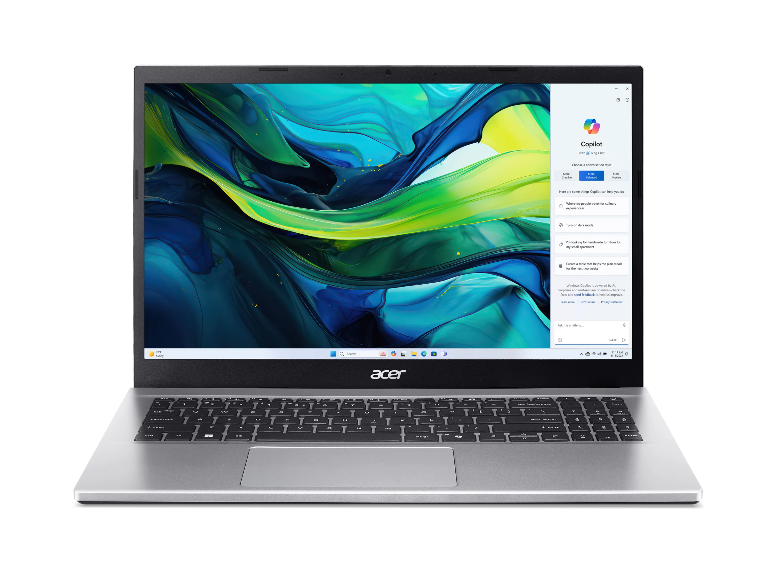 Acer Aspire Go 15-42P-R4KN – Ryzen 5 / 8GB RAM / SSD 512GB