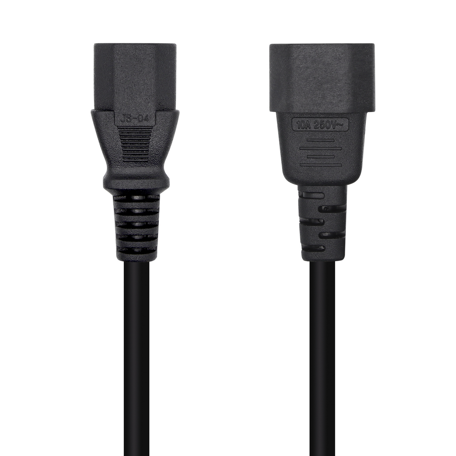 Aisens Alimentacion CPU, C13/H-C14/M, Negro, 10M