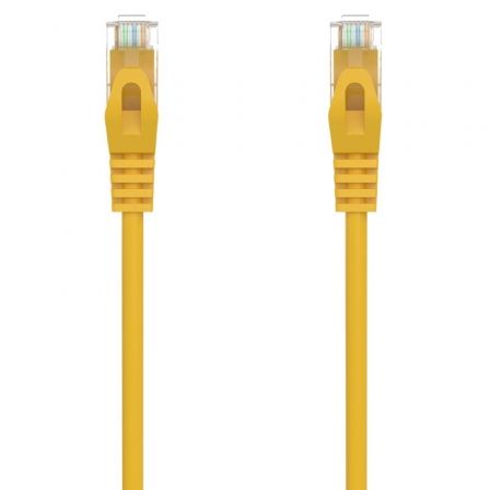 Cable de Red RJ45 AWG24 UTP Aisens A145-0569 Cat.6A/ LSZH/ 3m/ Amarillo