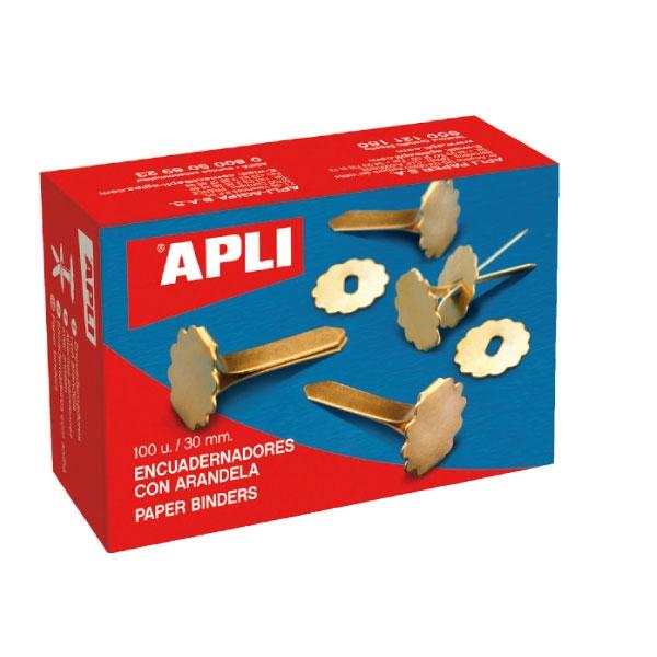 Apli C.100 encuadernadores con arandela 40mm