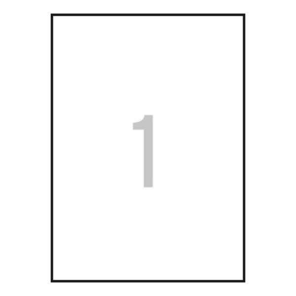 Apli Paq.25 etiquetas 210x297mm