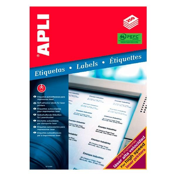 Apli C.500 etiquetas laser 210x148mm