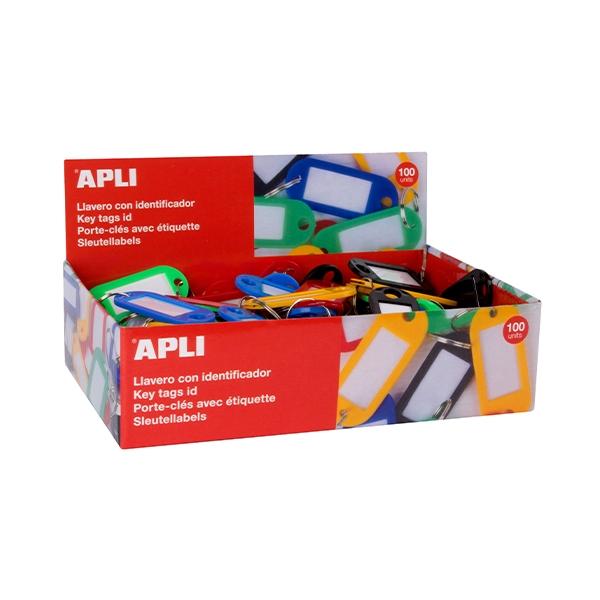 Apli C.100 llaveros Apli colores surtidos
