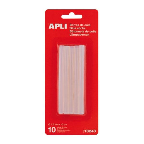 Apli PAQ.10 Barras De Cola 7, 5MM