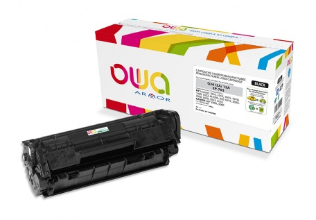 Armor Toner Q2612A para HP Laserjet 1010, 1012, 1015, 1020, 1022, M1005, Aio 3015, 3020…