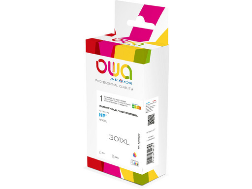 Armor Owa Inkjet Reman para HP 301XL 3C V2 3 Colours Box