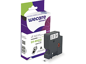 Armor Wecare cinta compatible para Dymo D1 12mm x 7m Negro/blanco S0720530