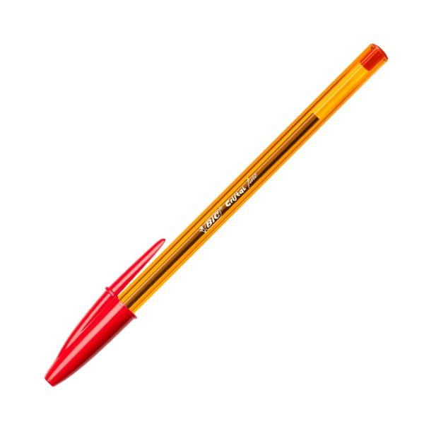 Bic Boligrafo Cristal Fine trazo fino rojo