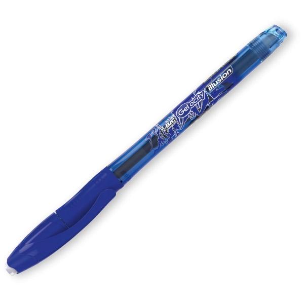 Bic Boligrafo borrable Bic Gel-Ocity Ilusion trazo 0, 7mm azul