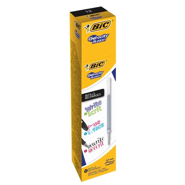 Bic Recambio Gel-Ocity Ilusion negro