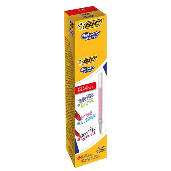 Bic Recambio Gel-Ocity Ilusion rojo