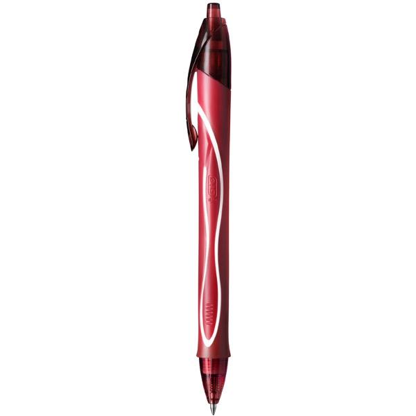 Bic Boligrafo retractil Gel-Ocity Quick Dry rojo