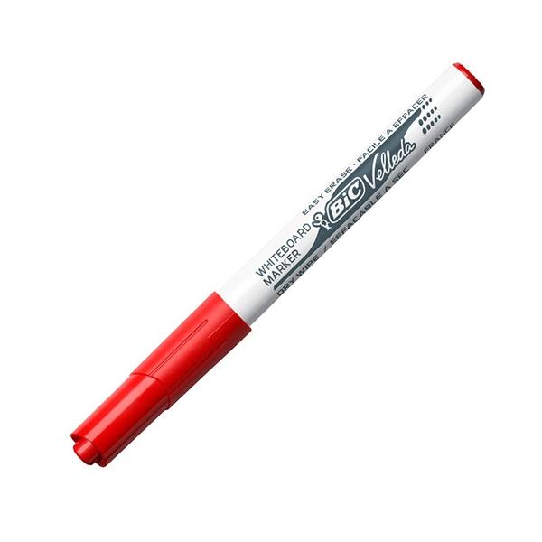 Bic Marcador pizarra Velleda 1741 - Punta conica - Trazo 1, 4 mm - Color rojo