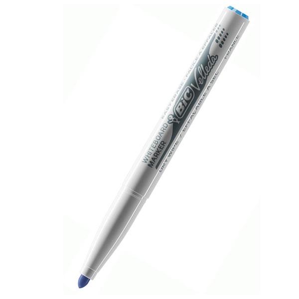 Bic Marcador pizarra Velleda 1741 - Punta conica - Trazo 1, 4 mm - Color azul