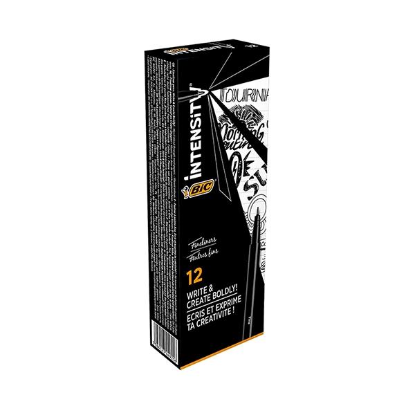 Bic Rotulador Intensity Fine punta fina negro