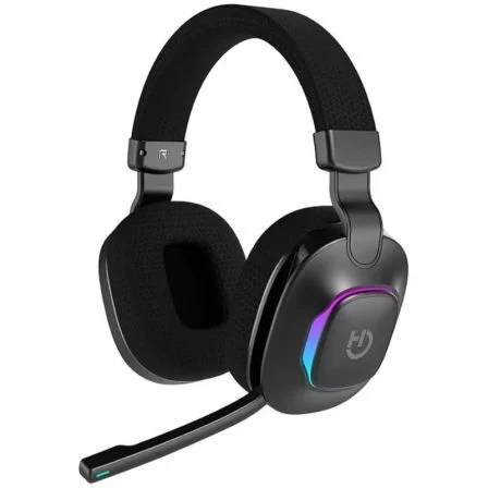 Auriculares Gaming Inalámbricos con Micrófono Hiditec Vortex ARGB/ Jack 3.5 – Bluetooth