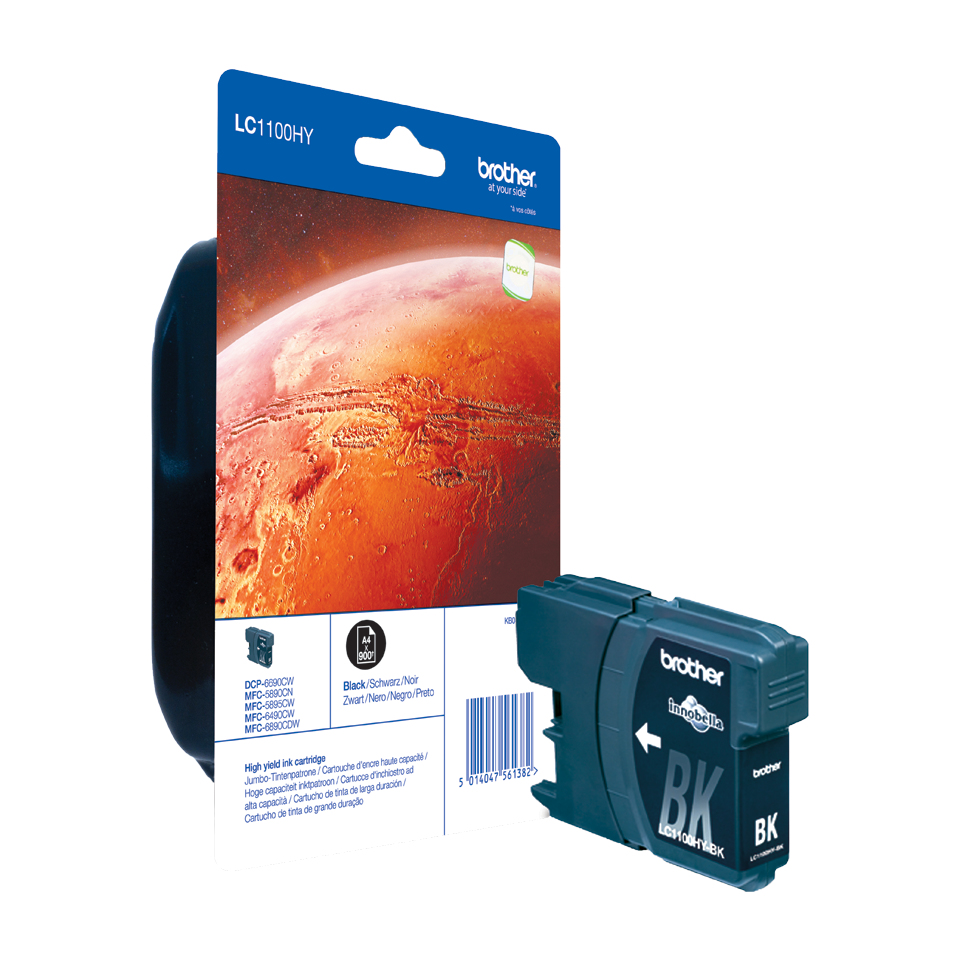 Brother Cartucho de tinta negro MFC-6490CW/, Alta capacidad
