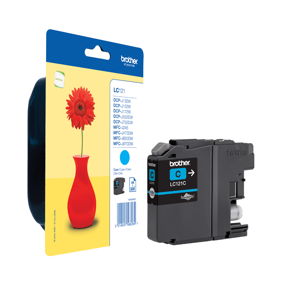 Brother Cartucho tinta azul DCP-J552dw MFC-J470dw, 300 pag