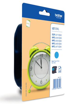 Brother Cartucho tinta azul MFC-J4410DW/MFC-J4510DW, MFCJ4710DW/MFCJ6520W Blister 1200 pag