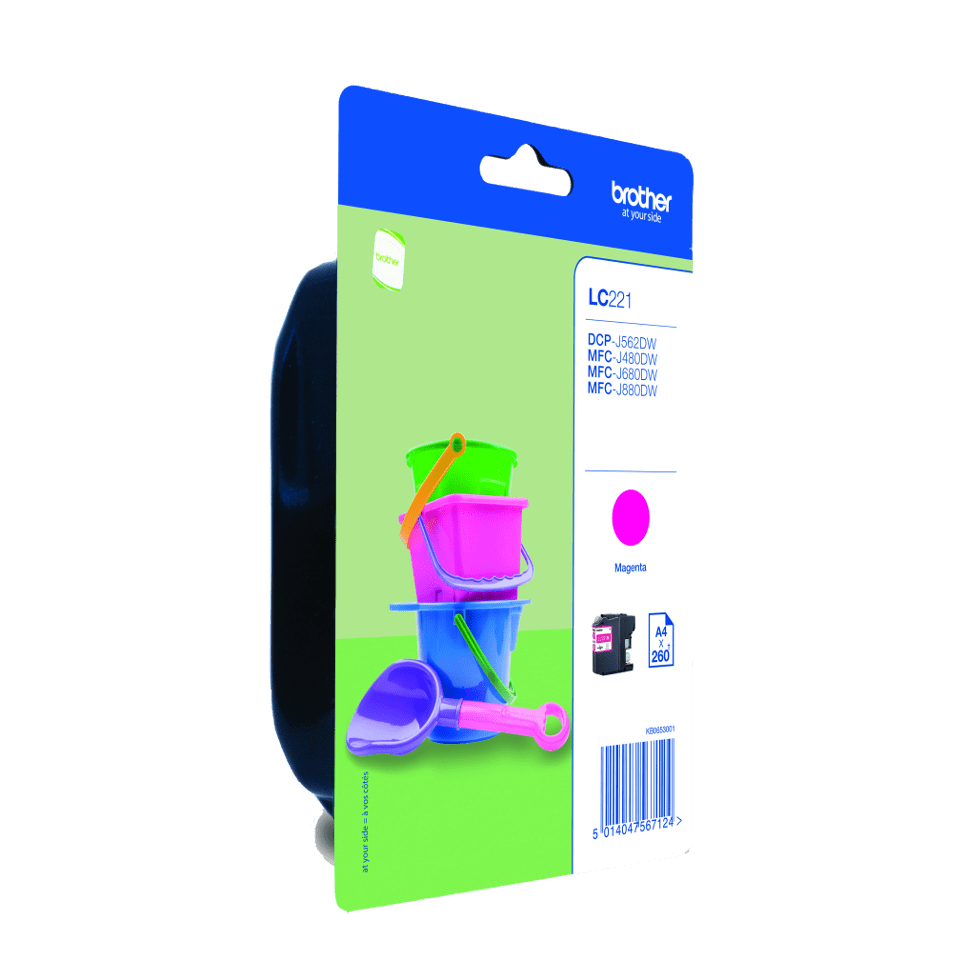 Brother Cartucho tinta Magenta MFCJ4420DW/MFCJ4620DW