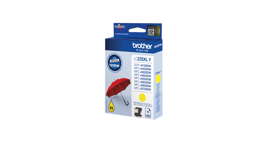 Brother Cartucho tinta Amarillo super larga duracion MFCJ4420DW Y MFCJ4620DW