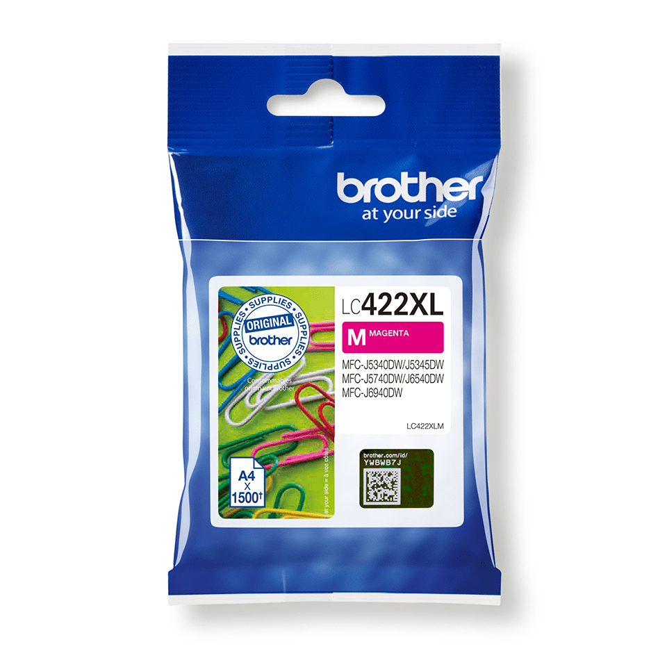 Brother Cartucho MFCJ5340DW Magenta de larga duracion