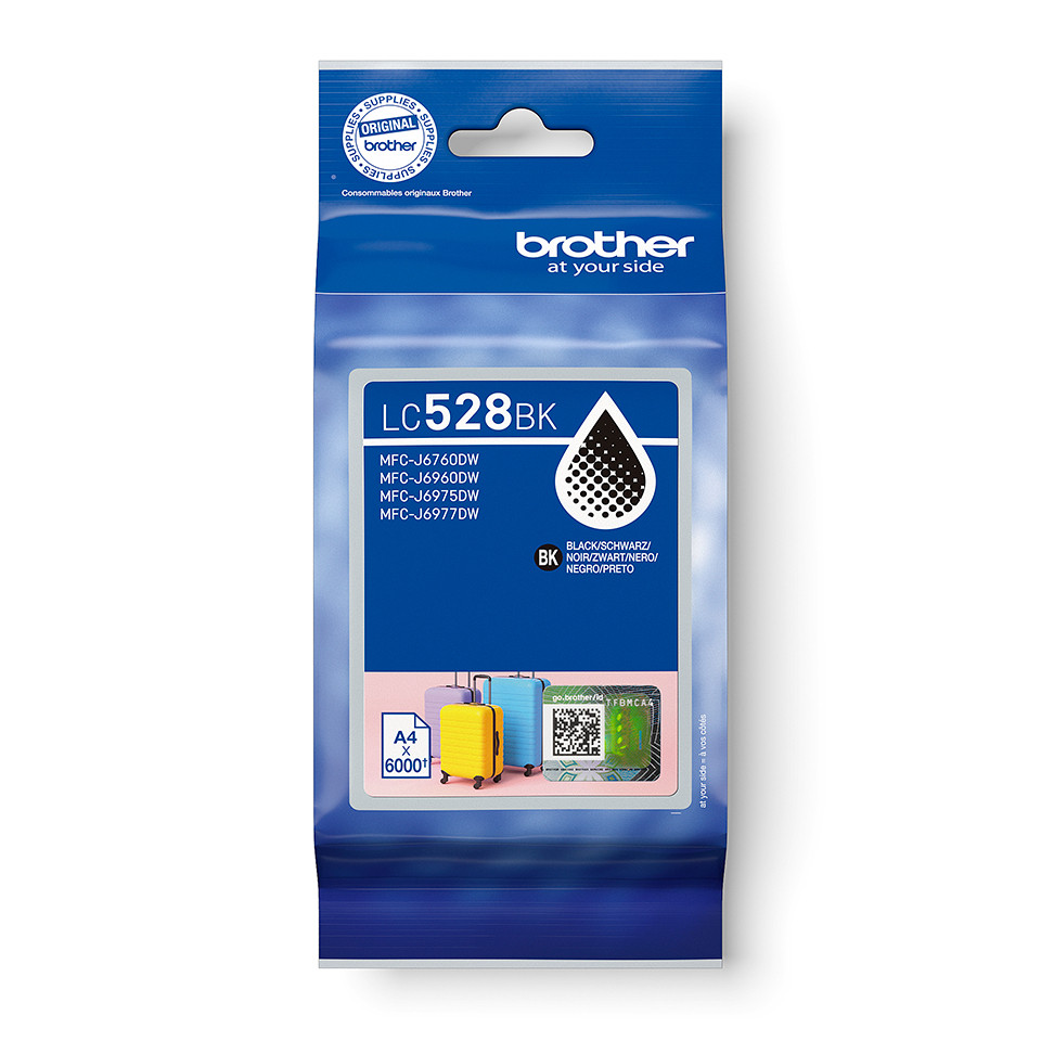 Brother Cartucho Negro para MFCJ6760DW, MFCJ6960DW. 6000pag