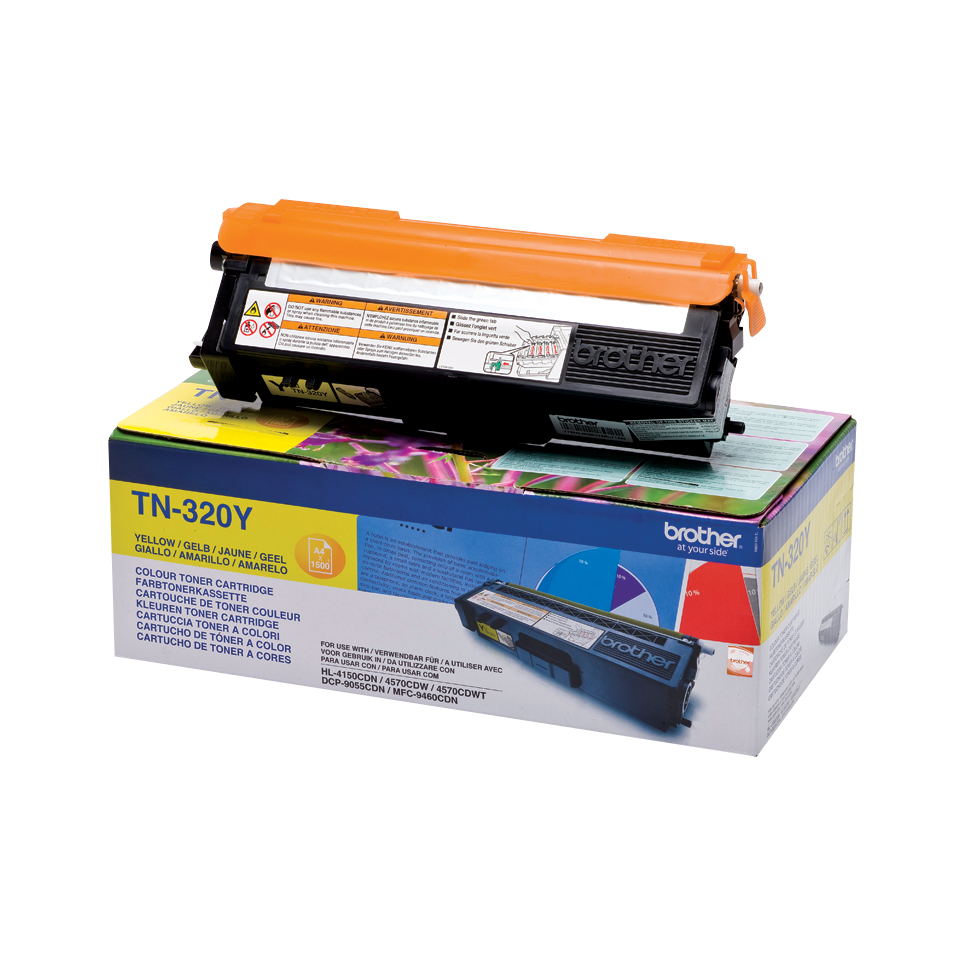 Brother Toner Amarillo HL-4150CDN/4570CDW Toner Amarillo 1.500 pag