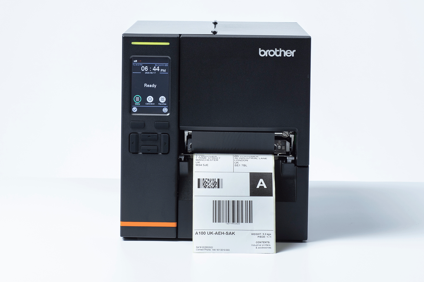 Brother de Etiquetas Industrial de Transferencia Termica TJ4021TN