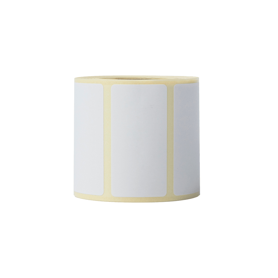 Brother 12 rollos de etiquetas termicas blancas - Cada rollo contiene 500 etiquetas de 51mm…