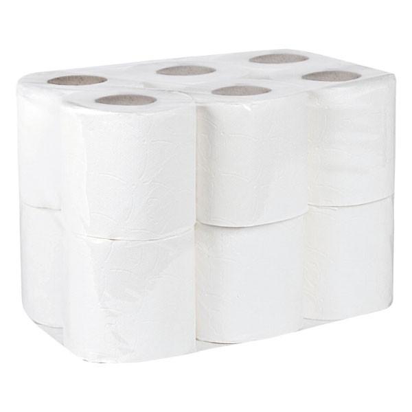 Bunzl Papel higienico domestico - 2 capas - 12 ud