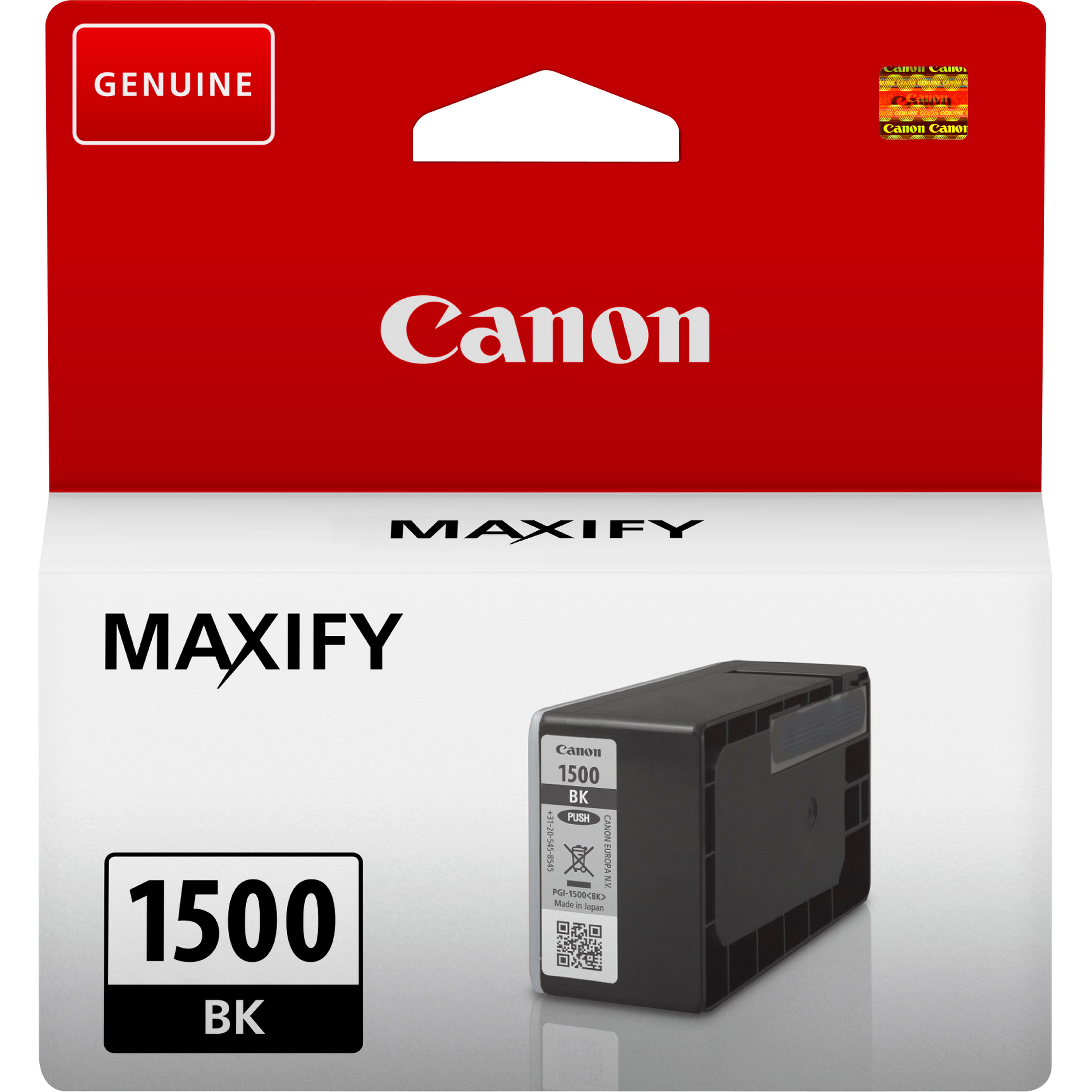 Canon Cartucho Tinta PGI-1500BK Negro
