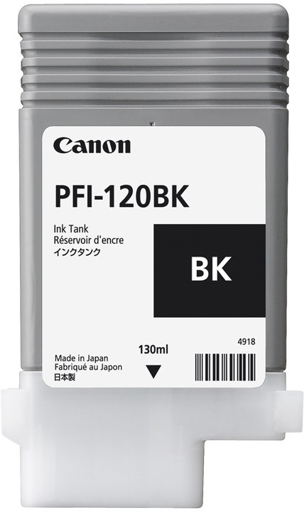 Canon Tinta TM-200/TM-205/TM-300/TM-305 PFI-120 Bk