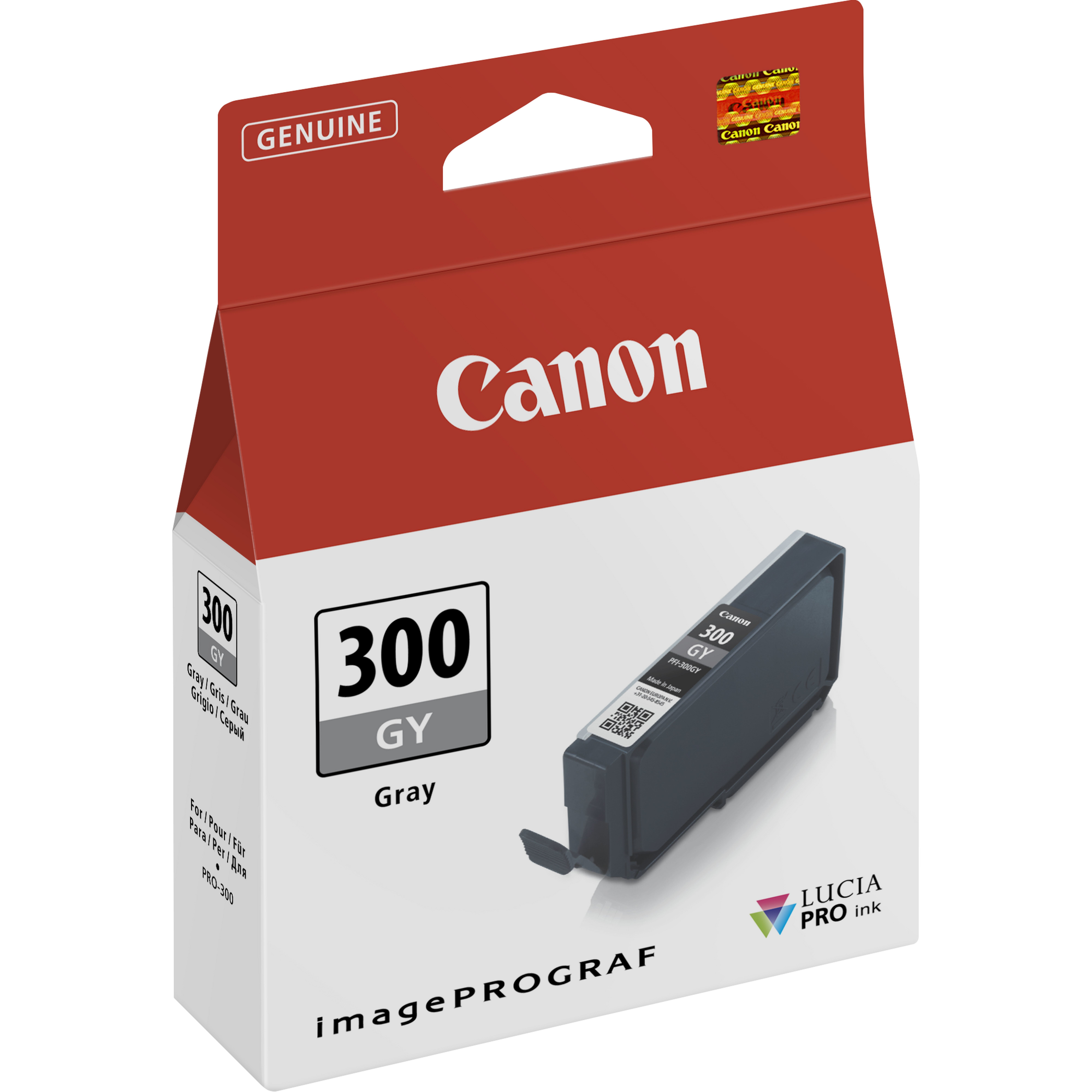 Canon tinta para imagePROGRAF PRO-300 PFI-300 Gy