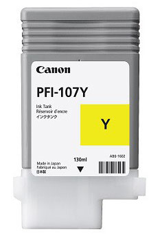 Canon IPF680 Cartucho Amarillo PFI107Y