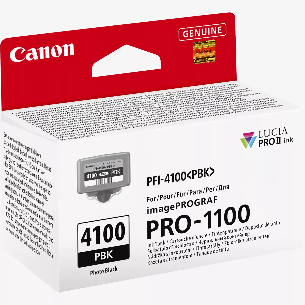 Canon Cartucho PFI-4100 Photo Black para PRO-1100 80ml
